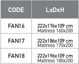 Περιγραφή Κρεβάτι Fancy