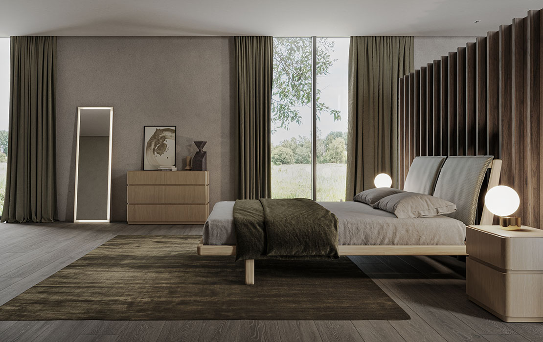 Ξύλινο Κρεβάτι Kurly