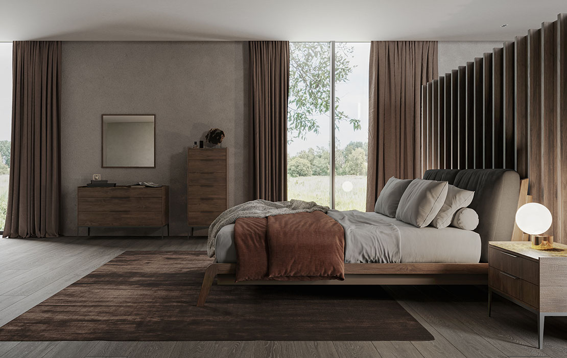 Ξύλινο Κρεβάτι Marco