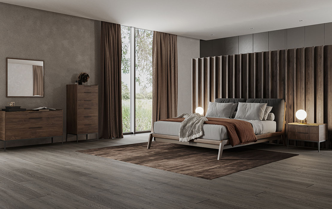 Ξύλινο Κρεβάτι Marco