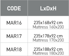 Περιγραφή Κρεβάτι Marco