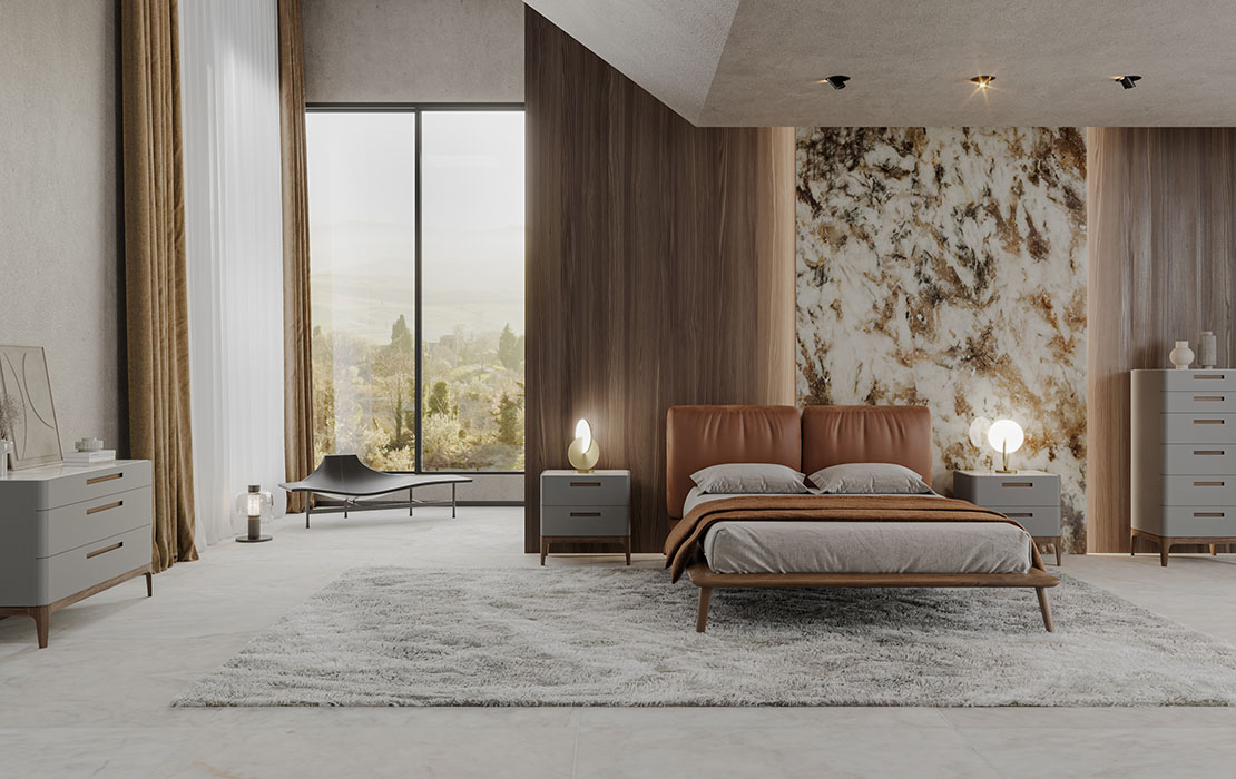 Ξύλινο Κρεβάτι Tokyo