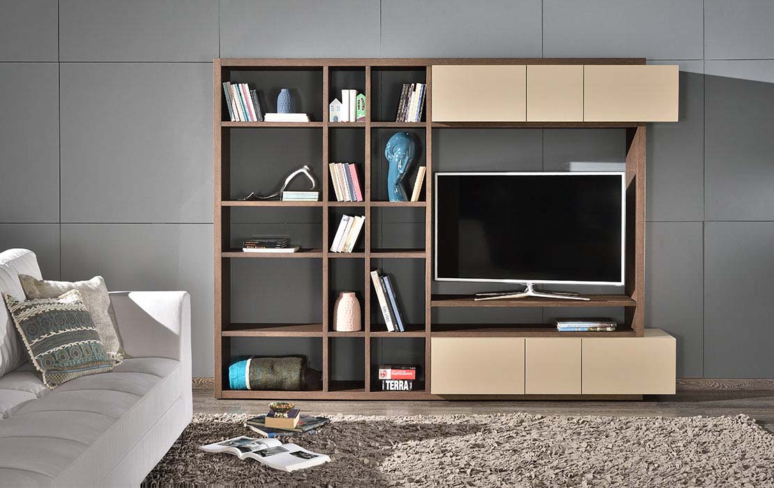 Ξύλινη Βιβλιοθήκη Ennea TV