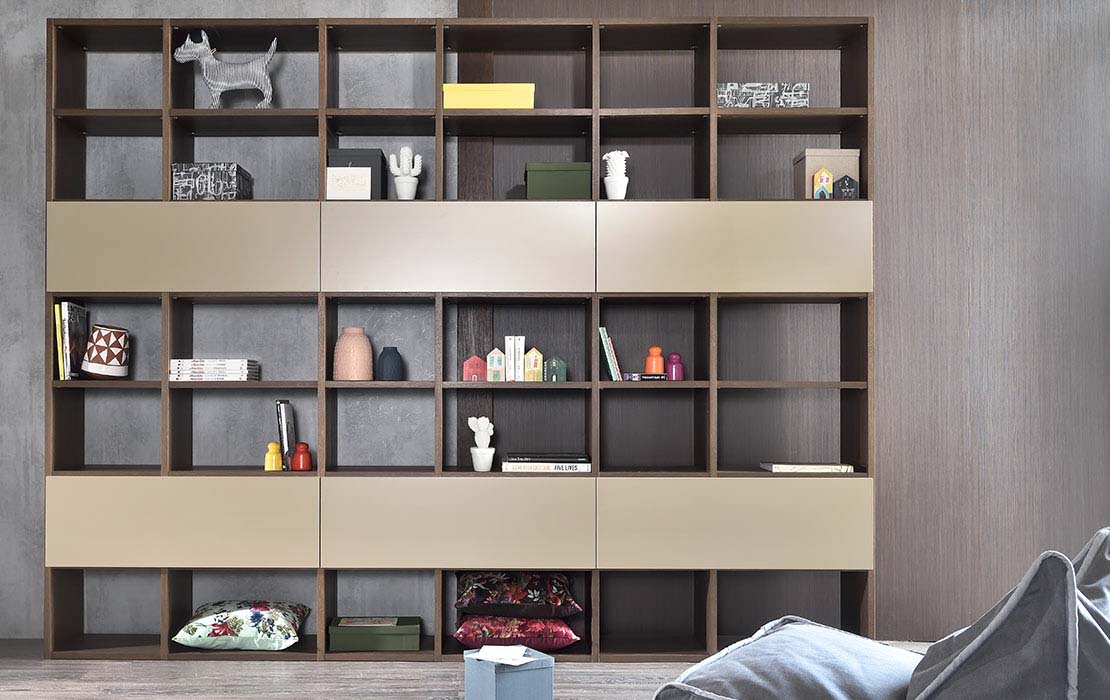 Ξύλινη Βιβλιοθήκη Module