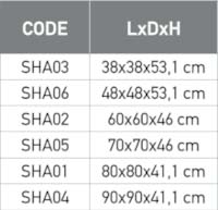 Περιγραφή Τραπεζάκι σαλονιού Shangai