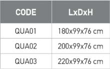 Περιγραφή Τραπέζι Quatro