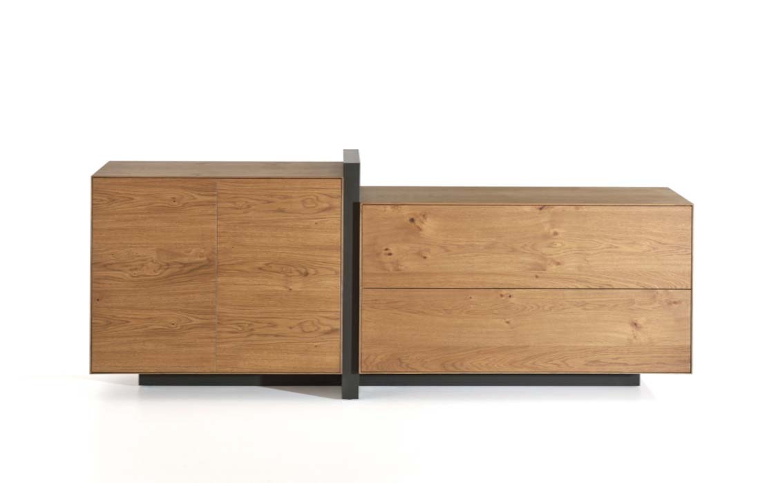 Wooden DOPPIO sideboard