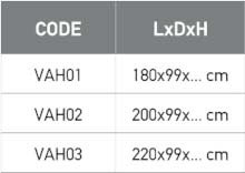 description Table Vadema Hexagon